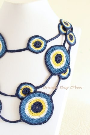 画像2: ナザルボンジュウ・ロングネックレス｜トゥーオヤラリエット