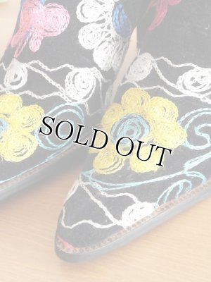 画像7: スザーニ・SUZANI｜刺繍ショートブーツ｜３９号（２４．５ｃｍ）
