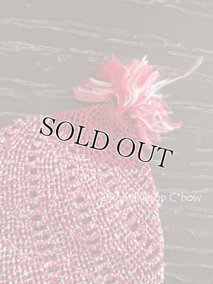 画像6: オデミシュ｜ケセ｜シルク糸・イーネオヤ｜赤白ミックス