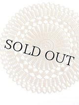 ヴィンテージ・花嫁道具のダンテル（ドイリー）｜コットン｜C