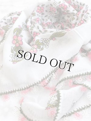 画像3: カッパドキア地方：エンティークメキッキオヤスカーフ：大判｜イチドル・ピンク