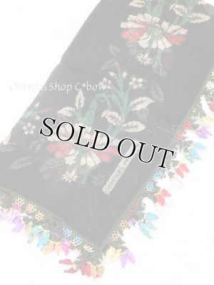 画像3: キュタフヤ・タウシャンル：アンティークオヤスカーフ｜シルク糸｜トムルジュック・蕾のオヤ