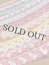 タオルの縁飾り：ヴィンテージ｜コットン糸｜１０本セット