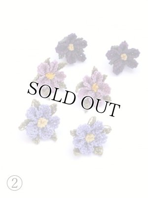 画像5: 手作りアクセに☆シルク糸：イーネオヤ単体｜ナウルハンの小花６個セット