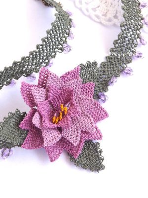 画像4: 日本発送★シルクイーネオヤチョーカー｜薔薇のチョーカー｜ローズ