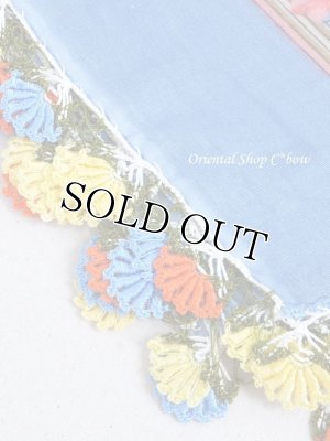 画像6: バルッケシル：大判トゥーオヤスカーフ｜スカーブルー