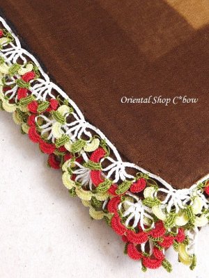 画像5: バルッケシル：大判トゥーオヤスカーフ｜ブラウン