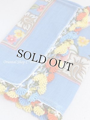 画像5: バルッケシル：大判トゥーオヤスカーフ｜スカーブルー