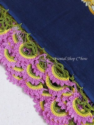 画像5: バルッケシル：大判トゥーオヤスカーフ｜濃紺パープル