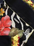 画像7: バルッケシル：大判トゥーオヤスカーフ｜ブラック×イエロー・夏の薔薇