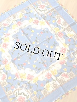 画像11: バルッケシル：大判トゥーオヤスカーフ｜スカーブルー