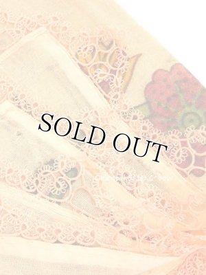 画像4: ナルルハン：アンティークオヤスカーフ｜すごく細かいメキッキオヤ｜高層アパート