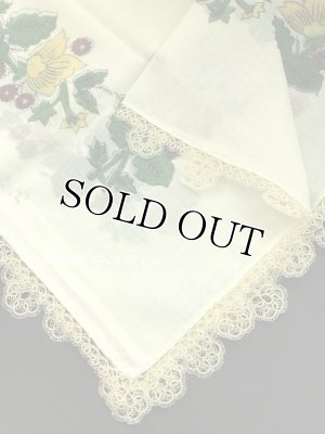 画像6: ナルルハン：アンティークオヤスカーフ｜すごく細かいメキッキオヤ｜花