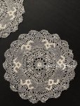 画像1: ヴィンテージ・花嫁道具のダンテル（ドイリー）｜コットン・細かいイーネダンテル｜２０ (1)
