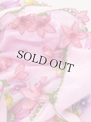 画像4: オデミシュ：イーネオヤスカーフ｜大きなお花｜ピンク