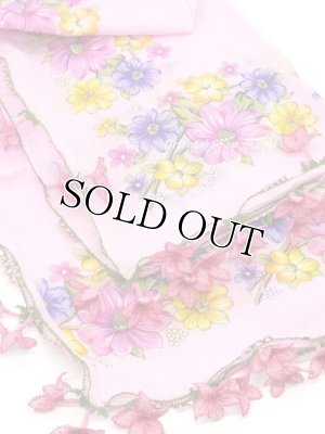 画像6: オデミシュ：イーネオヤスカーフ｜大きなお花｜ピンク