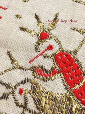 画像6: 大変珍しい｜スンネット割礼式用のチェブレ｜テルクルマ ｜マッシャーラー　赤