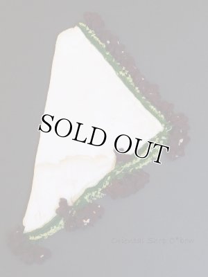 画像3: アイドゥン｜アンティークオヤスカーフ｜シルク糸｜ボルドー