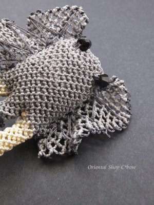 画像7: 日本発送★シルクイーネオヤブローチ｜ゾウさん