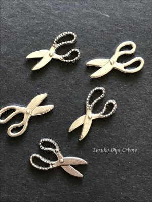 画像4: 金属パーツ｜デザインミニハサミ