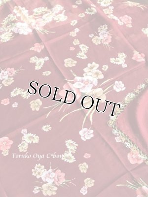 画像6: ◆日本発送★カッパドキア｜大判メキッキオヤスカーフ｜ボルドー×グリーン系