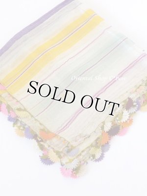 画像4: エフェオヤ｜アイドゥン｜珍品｜手織りシルク布｜シルクイーネオヤ