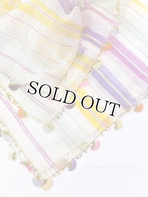 画像6: エフェオヤ｜アイドゥン｜珍品｜手織りシルク布｜シルクイーネオヤ