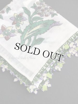 画像3: ナウルハン｜アンティークイーネオヤスカーフ｜シルク糸・ヤズマ可愛い｜嘘つき葡萄