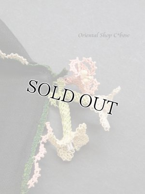 画像10: キュタフヤ・タウシャンル｜アンティークイーネオヤスカーフ｜シルク糸｜水仙