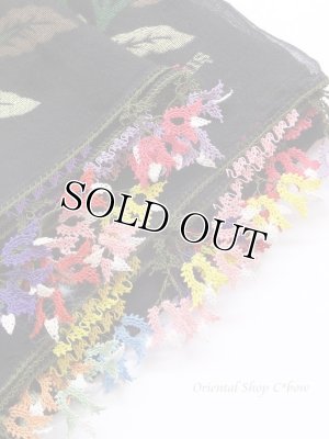 画像8: キュタフヤ・タウシャンル｜アンティークイーネオヤスカーフ｜シルク糸｜ラーレ