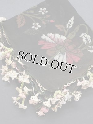 画像3: キュタフヤ・タウシャンル｜アンティークイーネオヤスカーフ｜シルク糸｜水仙