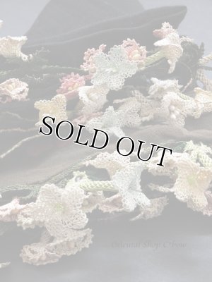 画像5: キュタフヤ・タウシャンル｜アンティークイーネオヤスカーフ｜シルク糸｜水仙