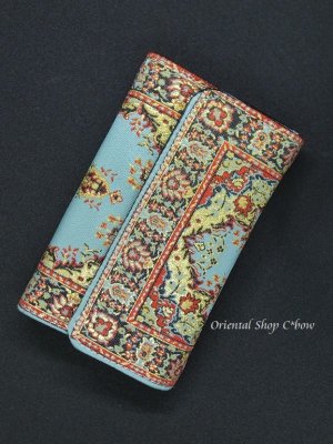 画像5: 日本発送★トルコ絨毯柄｜三つ折り財布