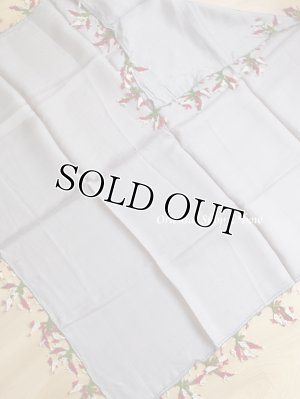 画像7: ブルサ・イズニック｜アンティークオヤスカーフ・総シルク｜イーネオヤ｜大きなとうがらし