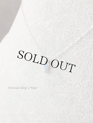 画像4: スターリングシルバー・ナザルネックレス：魚ナザルボンジュウ｜水色