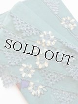 東アナトリア・エラズー｜アンティークオヤスカーフ｜シルク糸イーネオヤ｜トケイソウ