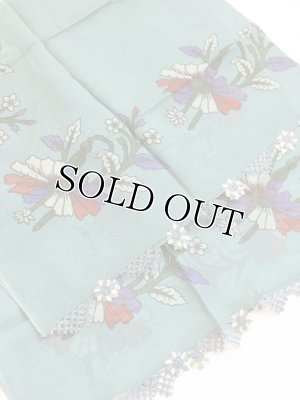 画像5: 東アナトリア・エラズー｜アンティークオヤスカーフ｜シルク糸イーネオヤ｜トケイソウ