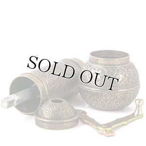 画像4: 特価★手回しコーヒーミル★トルコ製｜ブロンズ