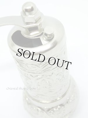 画像6: 特価★手回しペッパーミル★トルコ製｜シルバー