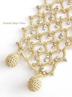 画像4: ボンジュックオヤブレスレット｜蜘蛛の巣｜シナモン