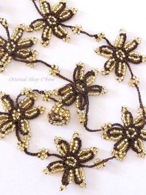 画像3: 日本発送★スリーパターンのアレンジ☆カッパドキア☆ボンジュックオヤネックレス｜Y字・ロング星ネックレス・ブラウン