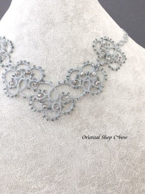 画像2: カッパドキア☆ボンジュック・メキッキオヤネックレス・朝露｜ダークグレー