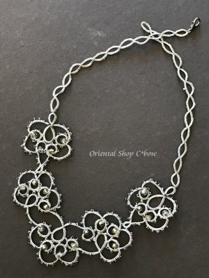 画像3: カッパドキア☆ボンジュック・メキッキオヤネックレス・朝露｜ダークグレー