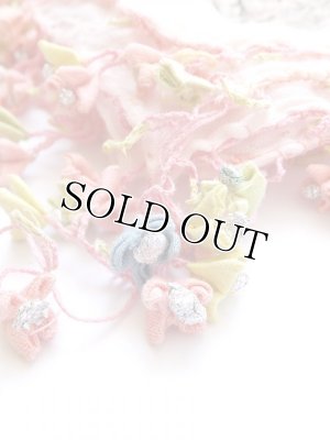 画像3: 珍品★トルコ｜薄いキャートヤズマ｜木版アンティークオヤスカーフ｜マントゥオヤ