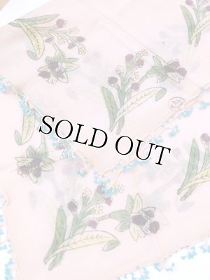 画像5: ブルサ｜木版アンティークオヤスカーフ・シルクイーネオヤ｜２１