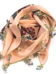 画像2: ブルサ：イズニック｜花に虫付き☆アンティークオヤスカーフ｜大きなイーネオヤ（ナイロン糸）｜Z１１ (2)