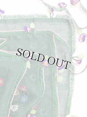 画像5: ナウルハン｜アンティークイーネオヤスカーフ｜シルク糸｜スミレ｜珍しいです