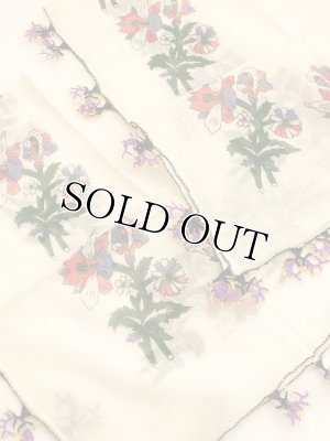 画像4: ブルサ：イズニック｜アンティークオヤスカーフ｜大きなイーネオヤ（ナイロン糸）｜Z１２