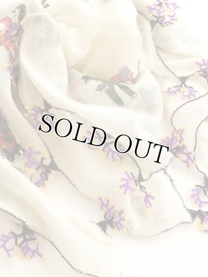 画像1: ブルサ：イズニック｜アンティークオヤスカーフ｜大きなイーネオヤ（ナイロン糸）｜Z１２