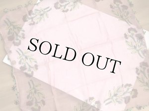 画像11: ◆ベルガマ・コザック｜キャートヤズマ｜木版アンティークオヤスカーフ｜シルク糸イーネオヤ馬毛｜ピンク×パープル｜コロナ太陽モチーフ